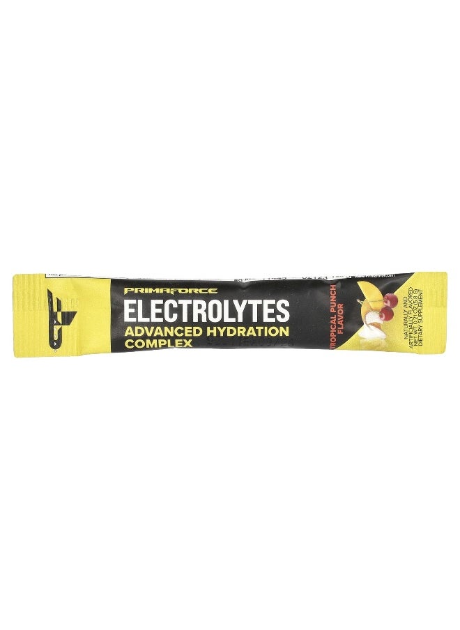 Primaforce Primaforce, Electrolytes, Advanced Hydration Complex, Tropical Punch, 30 Packets, 0.2 oz (5.8 g) Each  - Image 3