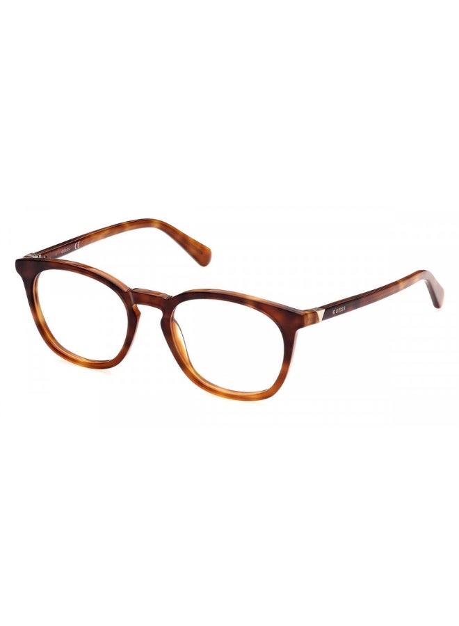 GUESS نظارات طبية دائرية للجنسين - GU50053 - مقاس العدسة: 51 مم - Image 2