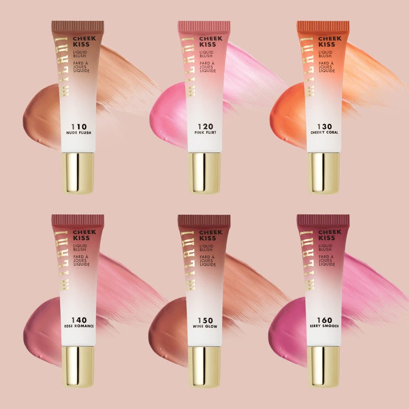 Milani Cheek Kiss Liquid Blush Makeup - Blendable & Buildable Cheek Blush, Lightweight Liquid Blusher and Cheek Color - Image 5