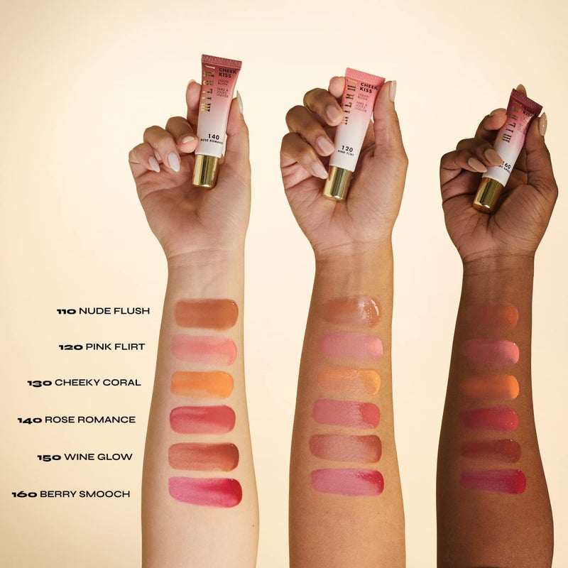 Milani Cheek Kiss Liquid Blush Makeup - Blendable & Buildable Cheek Blush, Lightweight Liquid Blusher and Cheek Color - Image 4