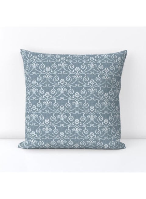 وسائد من الكتان المنزلي من انتكس-وسادة مزخرفة مع حشوات متضمنة-تصميم "ميدو بريز" مناسب للديكور المنزلي-قطعة واحدة