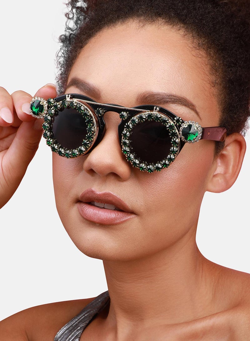 SOHI Dazzling Details: Glamorous Artificial Sunglass Jewellery - Image 1