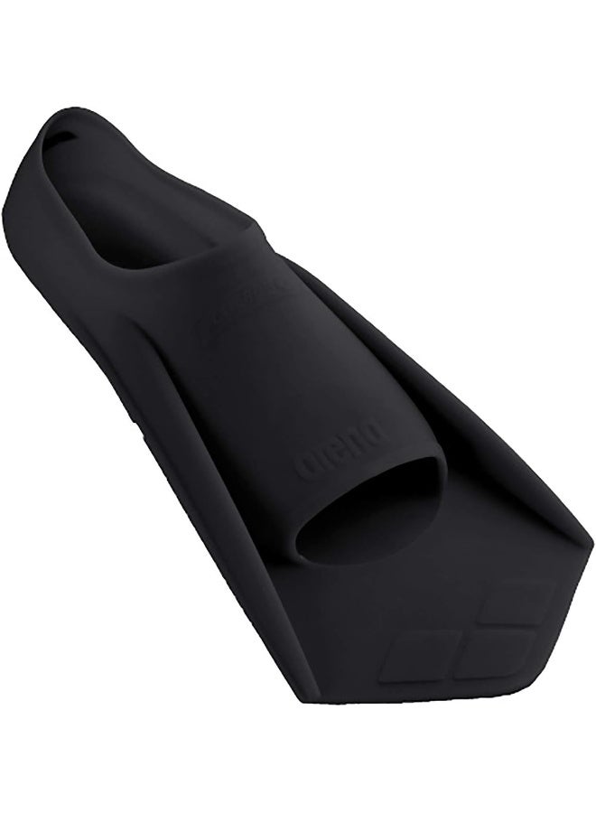Arena Powerfin Training Fins for Swimming and Fitness - Black - Image 1