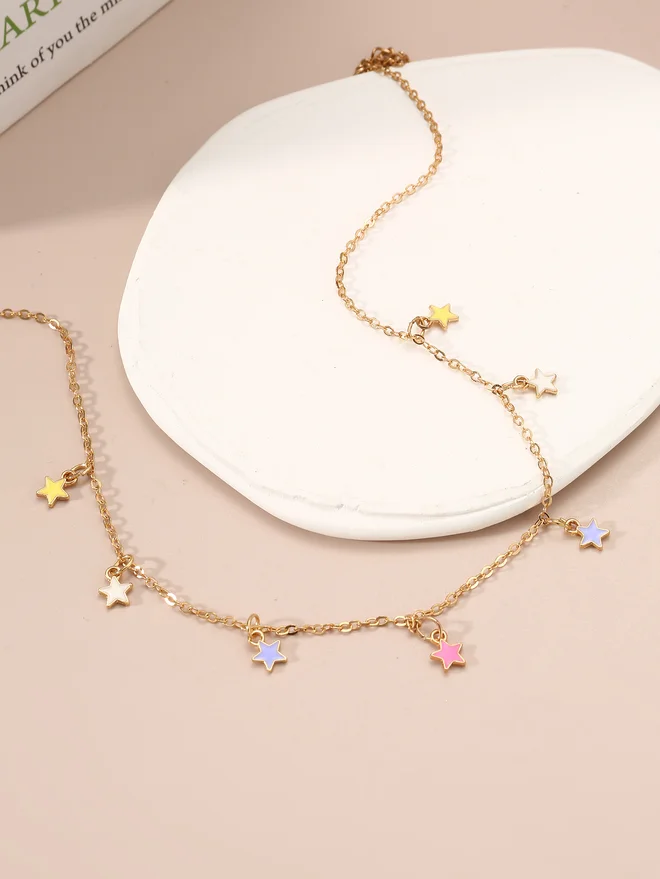 تايك تو Take Two Star Pendant Necklace