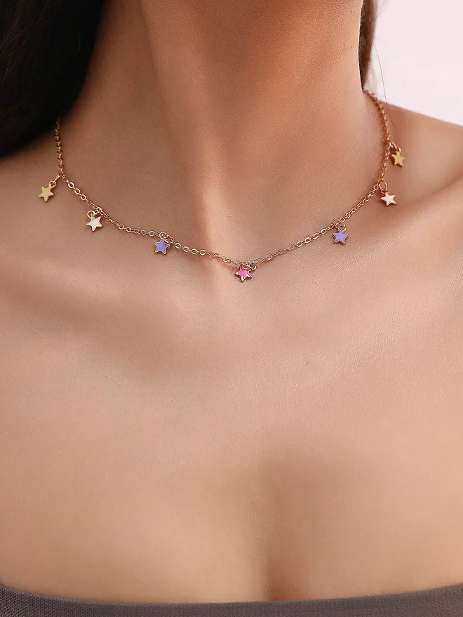 تايك تو Take Two Star Pendant Necklace