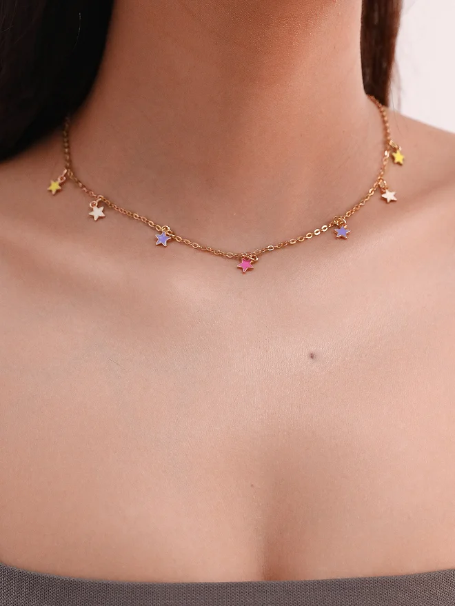 تايك تو Take Two Star Pendant Necklace