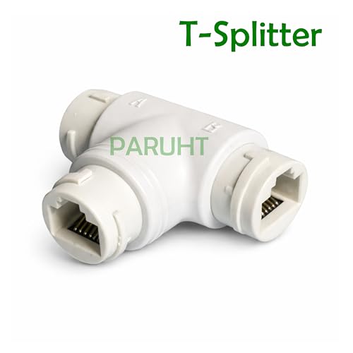 PARUHT POE T Multiplexer Splitter, Poe Synthesizer separator converter cable connector, PoE injector Power Over Ethernet for CCTV System up to 100M POETSP - Image 3