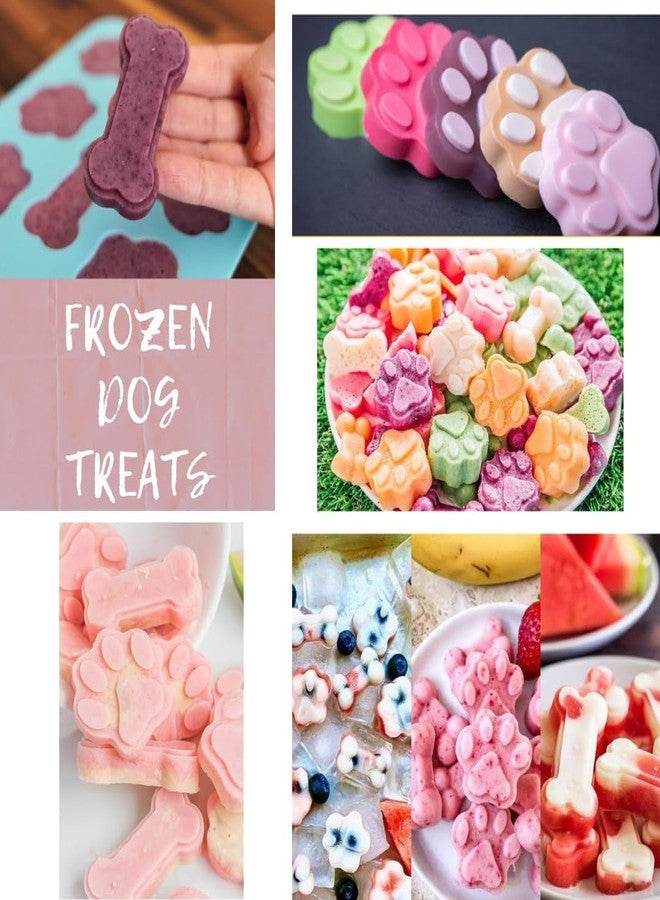 Skytail قوالب سيليكون من سكاي تيل، 18 تجويف على شكل عظمة و8 تجاويف على شكل مخلب، مثالية لصنع حلويات الكلاب، والشوكولاتة، والحلوى، وكعكات أعياد ميلاد الكلاب، وتزيين الكب كيك، والجيلي، والبسكويت، والحلويات، والمافن، والصابون، والراتنج. عبوة من قطعتين. - Image 5