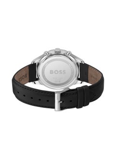 HUGO BOSS Round Chronograph Men's Blue Case Watch - 1514156  - Image 3