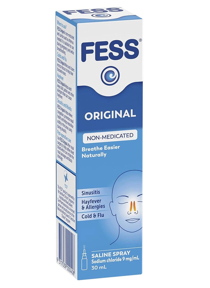 FESS Saline Nasal Spray-30Ml  - Image 2