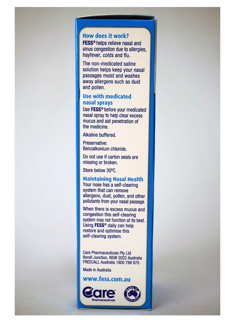 FESS Saline Nasal Spray-30Ml  - Image 5