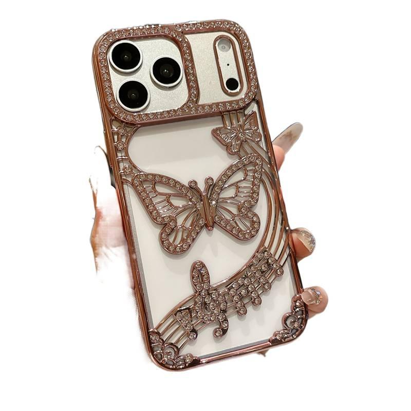 غطاء واقي، وردي، مقاوم للصدمات لـ iPhone 14 / 14 Plus / 14 Pro / 14 Pro Max باللون الوردي - Layan Lure - Image 1