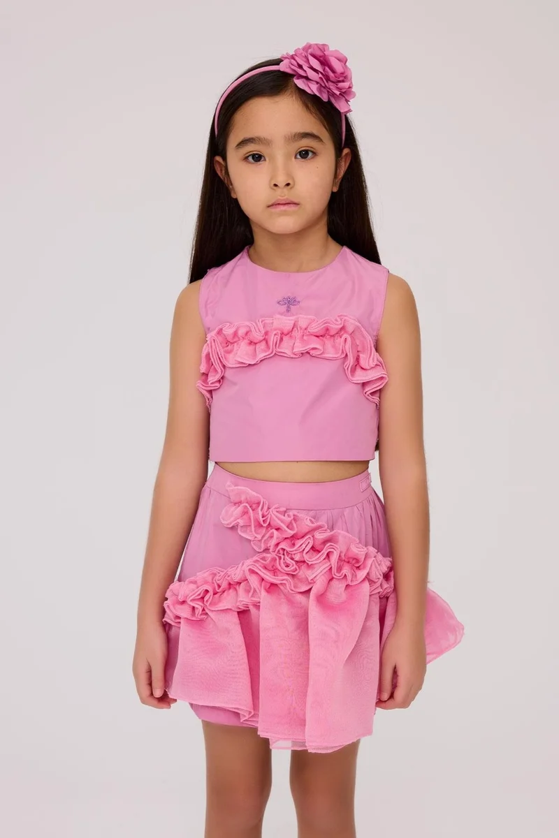 تايس Bg Store Girl Pink Blouse