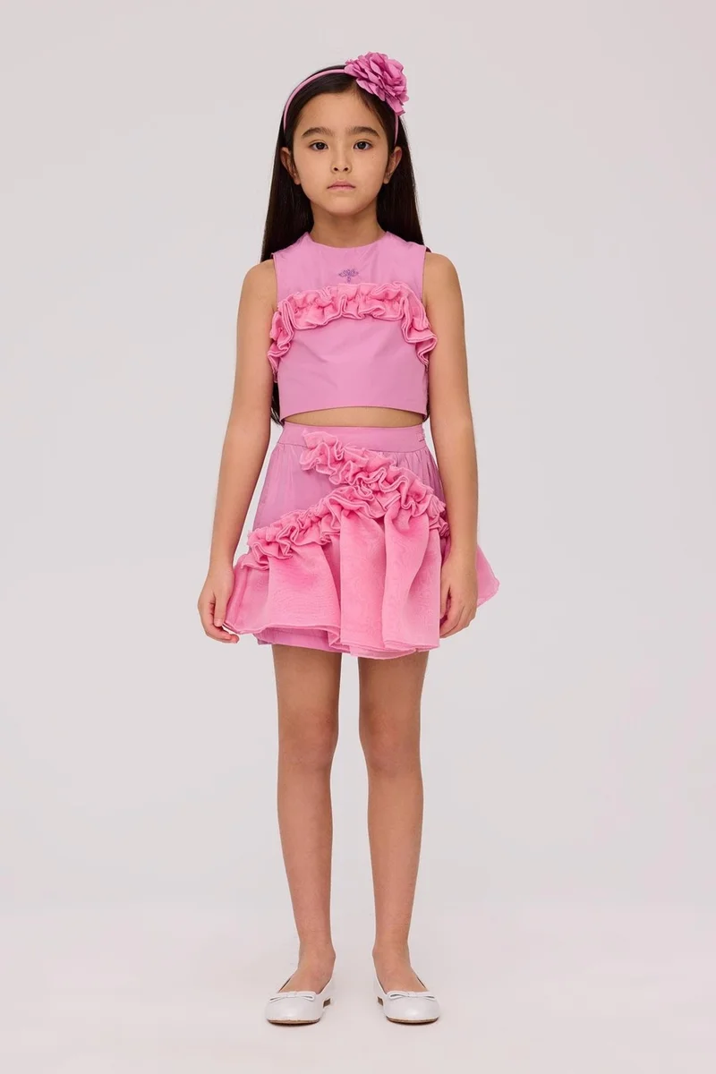 تايس Bg Store Girl Pink Blouse