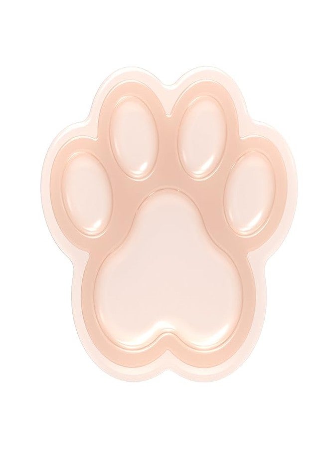 BLACK WINGS Blackwings Multi-Use Silicone Palette for Makeup, Nail Art, Lashlift & Painting, Cat's Paw Design Style, Reusable Blending Board with Customizable Zones, Portable & Easy Clean for Professionals/DYI - Image 1