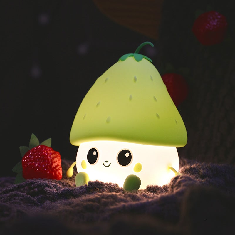New Berry Worry Fun Lamp Usb Smart Children'S Night Silicone Lamp Cute Girls Holiday Gift Night Light - Image 5