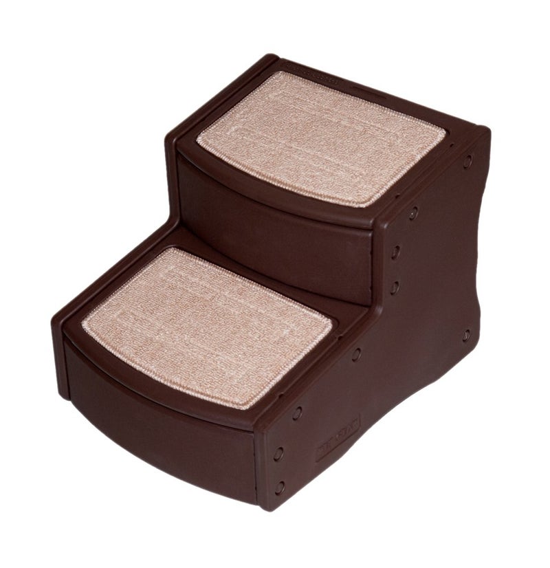 Pet Gear Easy Step II Pet Stairs, 2 Step for Cats/Dogs up to 75-pounds, Portable, Removable Washable Carpet Tread, No Tools Required, Available in 4 Colors - Image 2