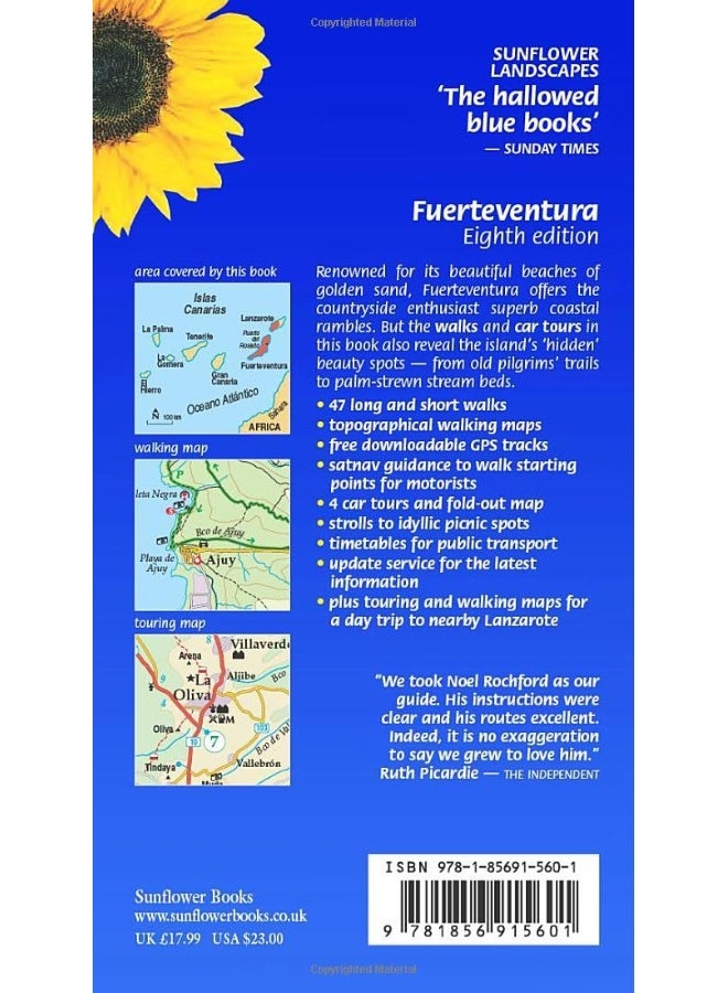 Fuerteventura Sunflower Walking Guide: 47 long and short walks and 4 car tours  - Image 2