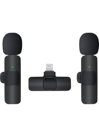 Wireless Lavalier Microphone for iPhone iPad, Plug and Play Mini Mic for YouTube TikTok Live Streaming Gaming K Song Recording Auto Noise Reduction (MIC-Two For One) - pzsku/Z9F86C21FCCEBB4F1D8CDZ/45/_/1703670712/453e9cb6-7c13-4880-874b-643763b1bdc5