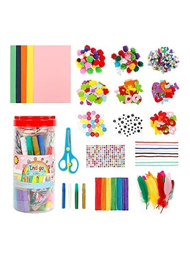 NIBEMINENT Indigo Art And Craft Jar Kit - Image 1