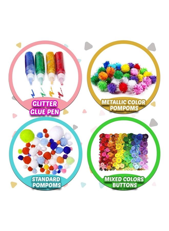 NIBEMINENT Indigo Art And Craft Jar Kit - Image 3