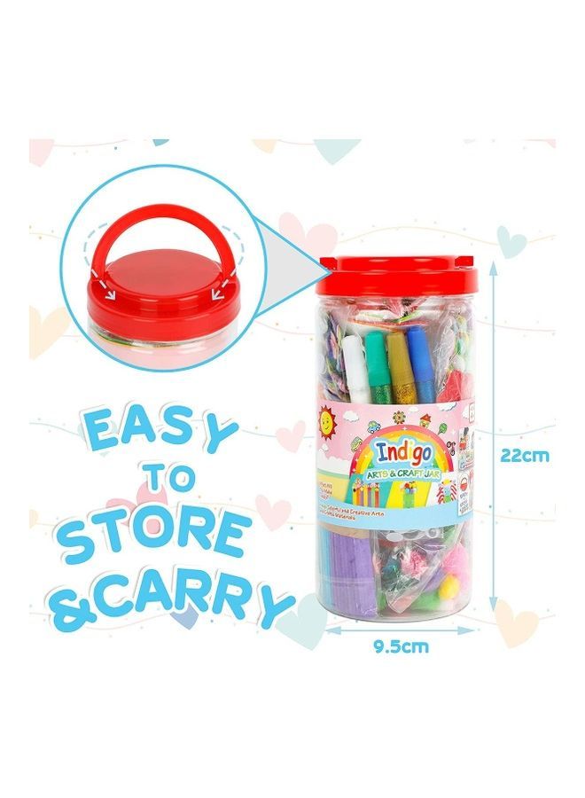 NIBEMINENT Indigo Art And Craft Jar Kit - Image 2