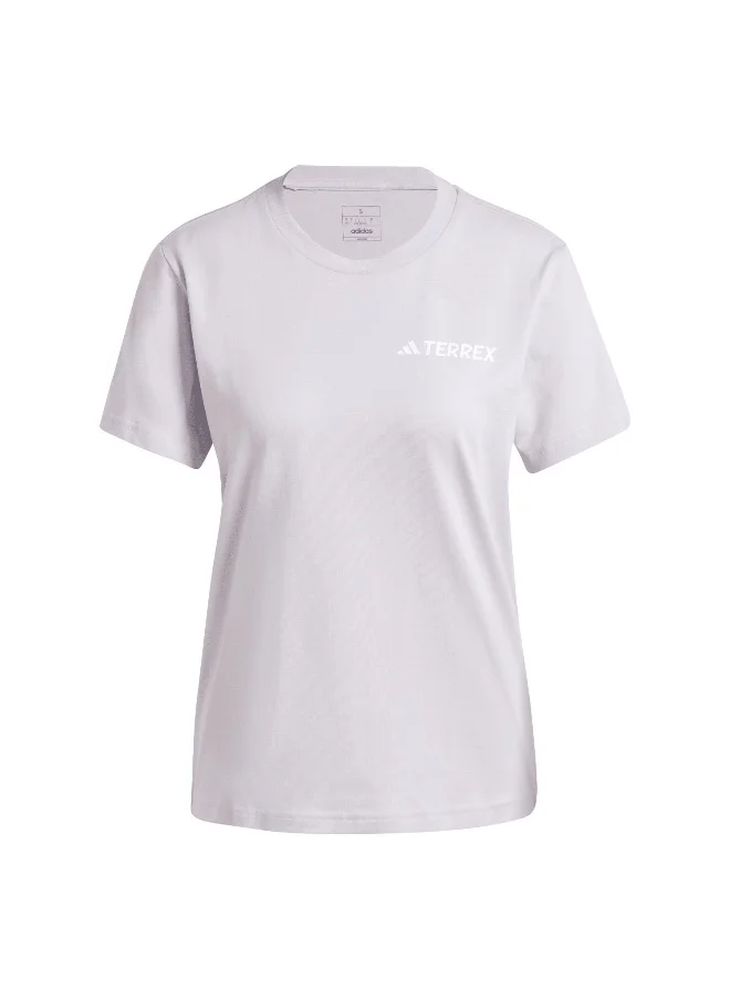 Adidas adidas Tx Mountain Tee Purple Hiking T-Shirts 2XS