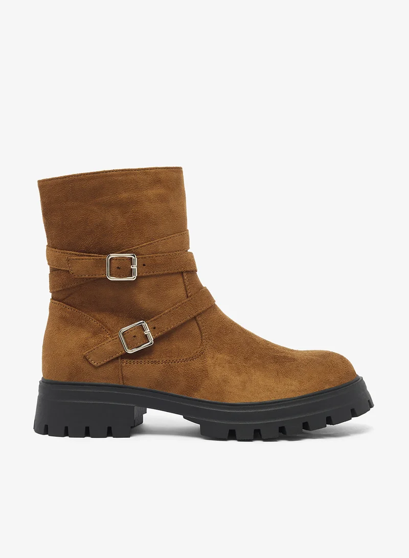 ايلا Chunky Sole Ankle Boots