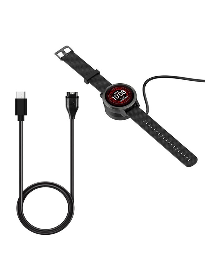 Type-C Data Charging Cable for Garmin Watch  Fenix 7/7S/7X/6/6S/6X5/5S/5X, 1 Meter, Black - Image 5