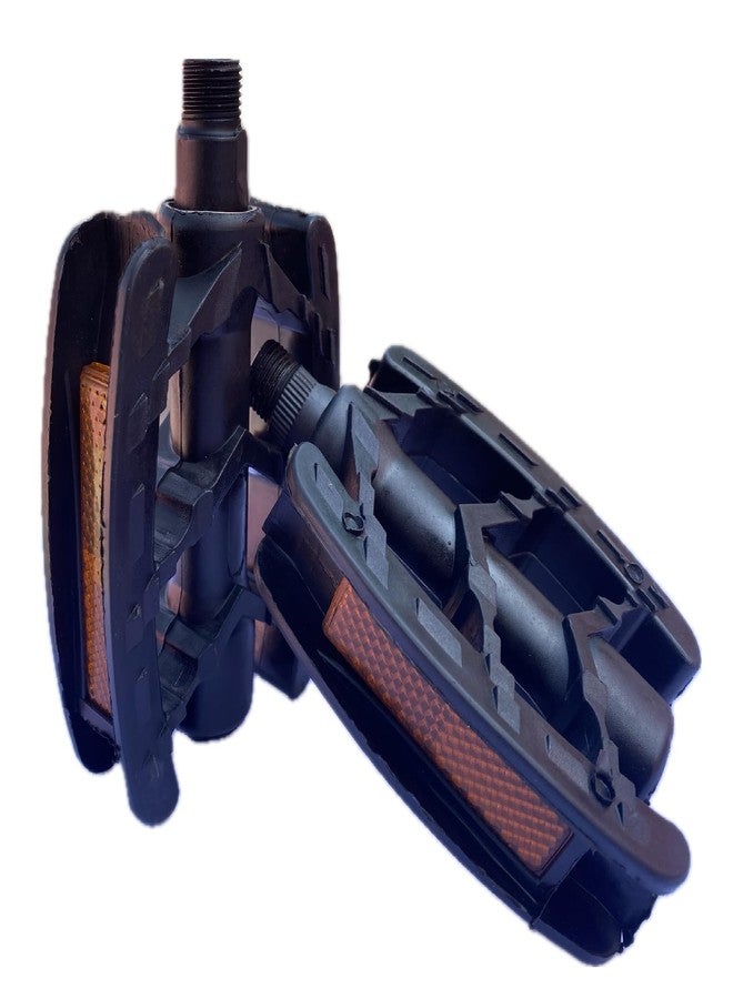 Wavva® ABS Plastic (PVC) Cycle Bicycle Pedal Set MTB Mountain Senior Ranger Bikes Free Size ( Quality Product Only ) - Image 1