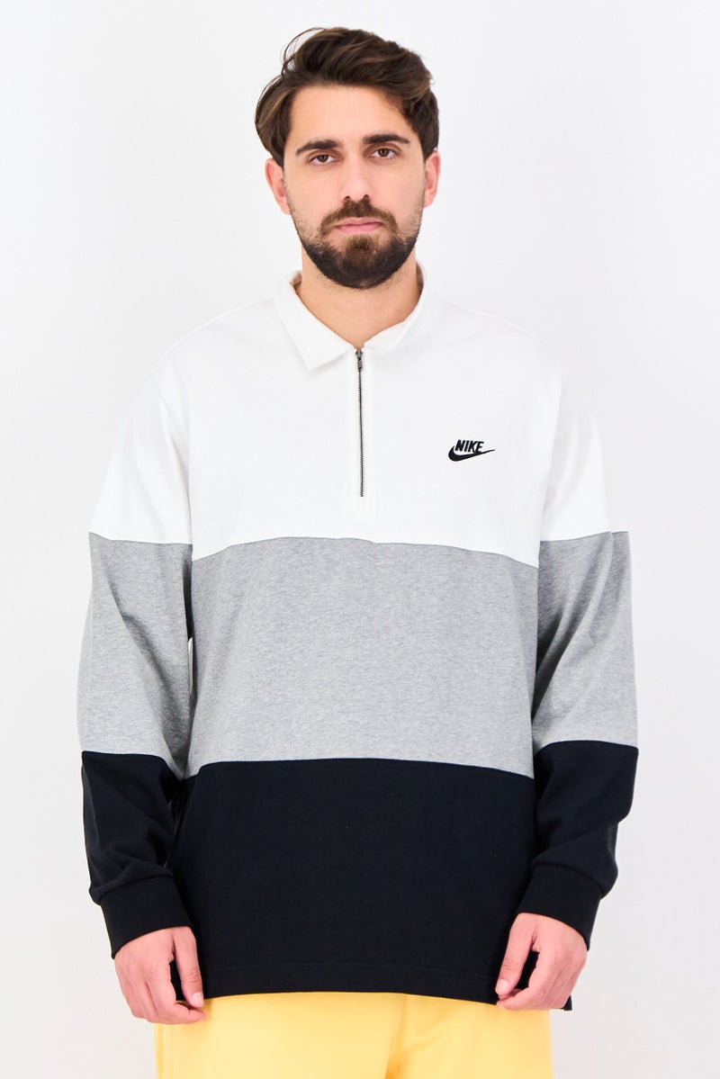 Nike سويت شيرت رياضي للرجال بأكمام طويلة مناسب للخارج، متعدد الألوان - Image 1