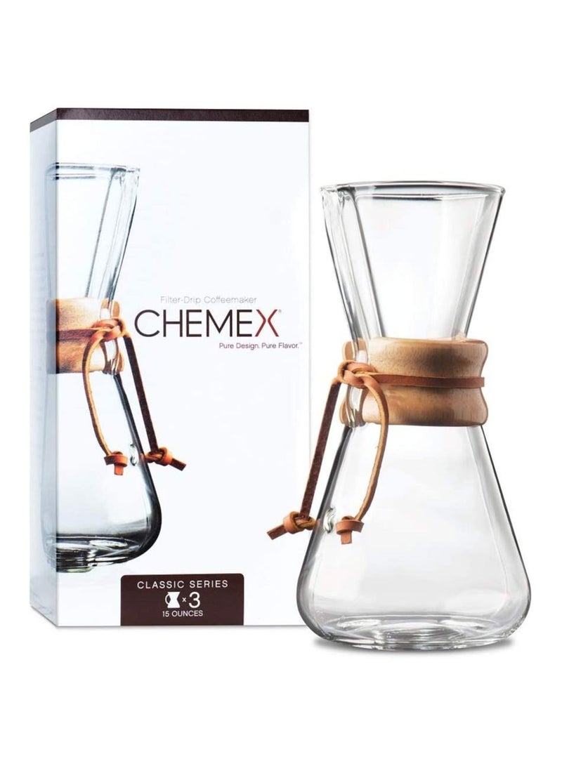 كيميكس إناء كمكس ثلاثة اكواب بمقبض خشبي - Image 2