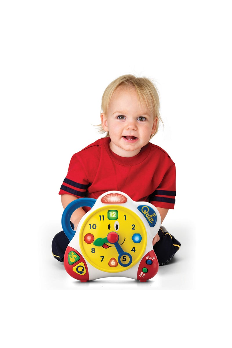 Little Learners Bilingual Learning Clock - Interactive Electronic Toy - Image 3