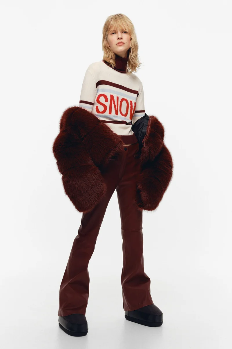 H&M Intarsia-knit wool jumper