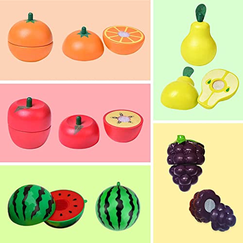 Webby Realistic Sliceable Fruits Cutting Play Toy, (9 Pieces, Multicolor) - Image 5