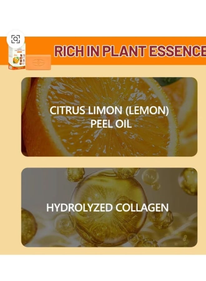 Natural Vitamin C Soap, Deep Cleansing, Brightening, Facial Care, Bath, Moisturizing & Beauty Products, Bar Soap - Image 4