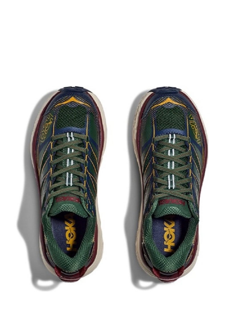 Hoka One One Mafate Speed 2 Outdoor Running Shoes Green For Men/Women/Students/Girls/Boys  - Image 3