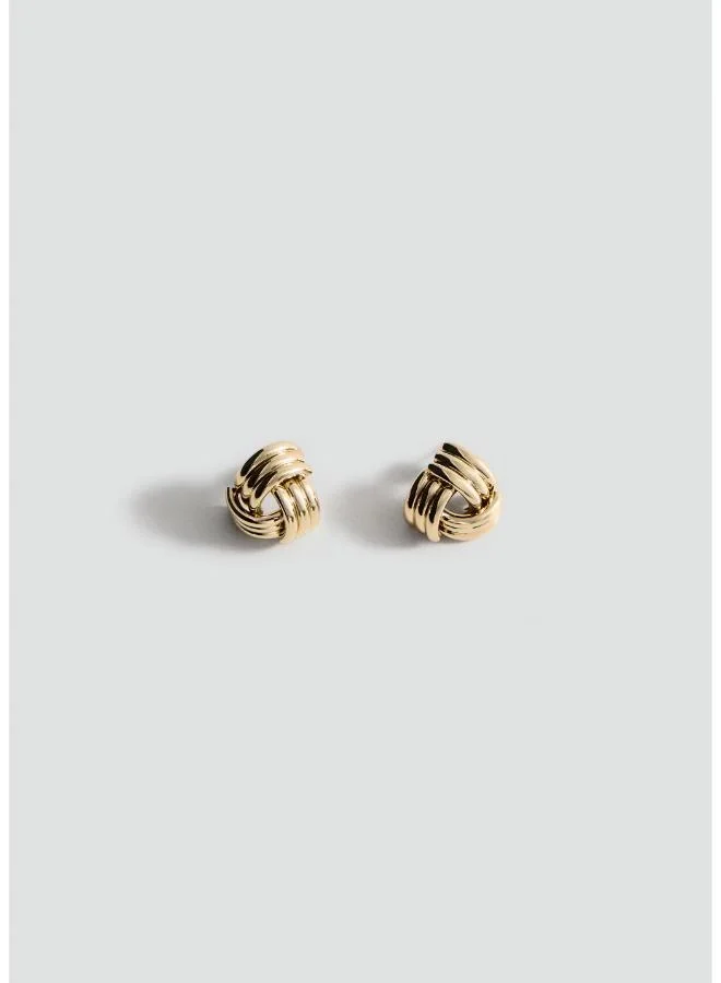 مانجو Intertwined Knot Earrings