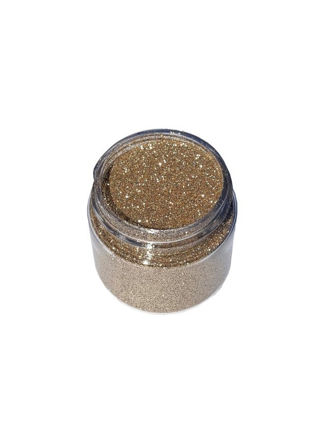 DIY Kit Creations - : Biodegradable Lustrous Gold Ultra-Fine Cosmetic Grade Glitter 0.75 oz jar - Vegan & Cruelty Free - Image 1
