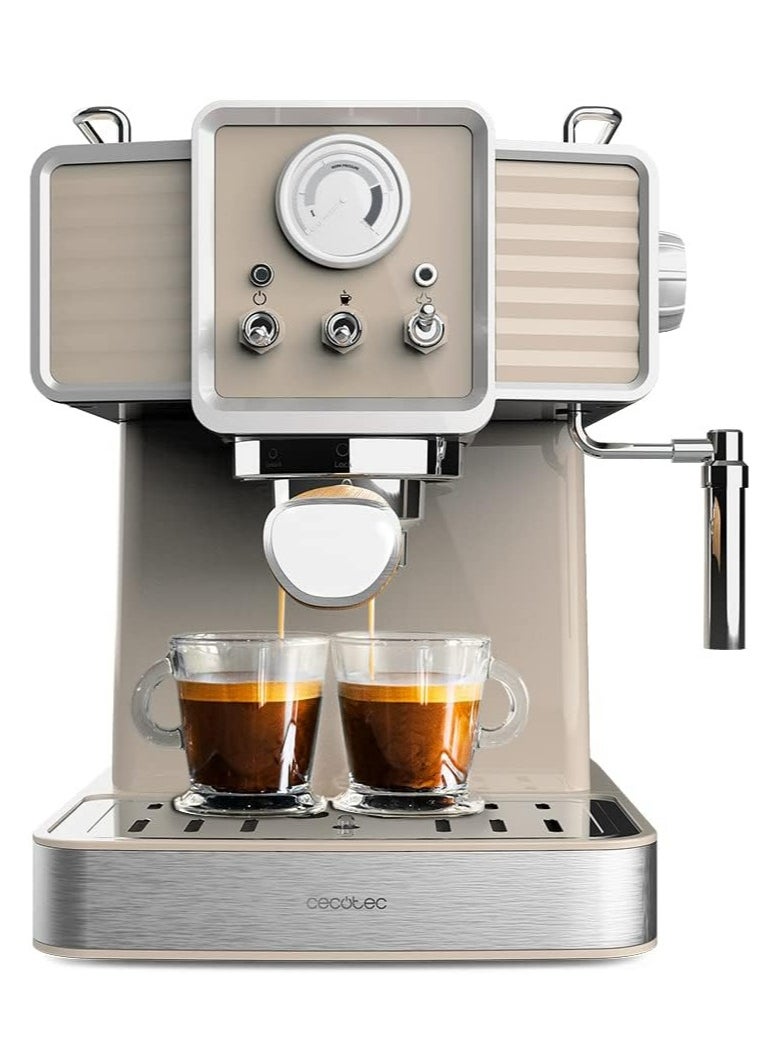 ماكينة قهوة Cecotec Express Power Espresso 20، 1350 واط، سعة 1.5 لتر، تصميم vintage، ضغط 20 بار - pzsku/Z9F877F69884FD3A22704Z/45/_/1730712352/b0ea5bed-0d4e-404f-8e0f-8b0dae1a33a0