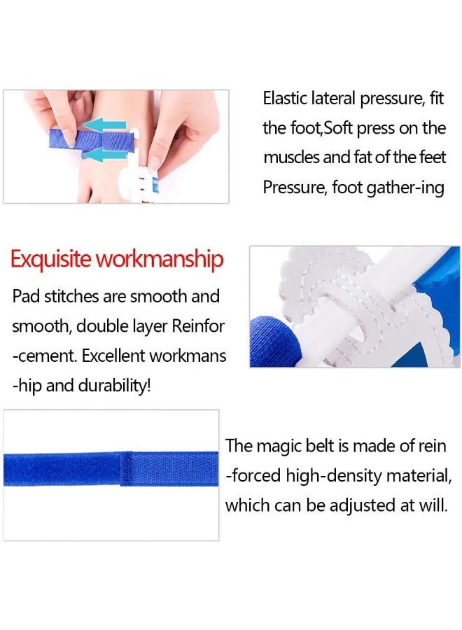 superflydragon Complete Bunion Corrector Kit, Big Toe Hallux Valgus Orthosis, Big Toe Straighteners Separators Night Time, Big Toe Hallux Valgus Orthosis, Day And Night Available, Blue - Image 4