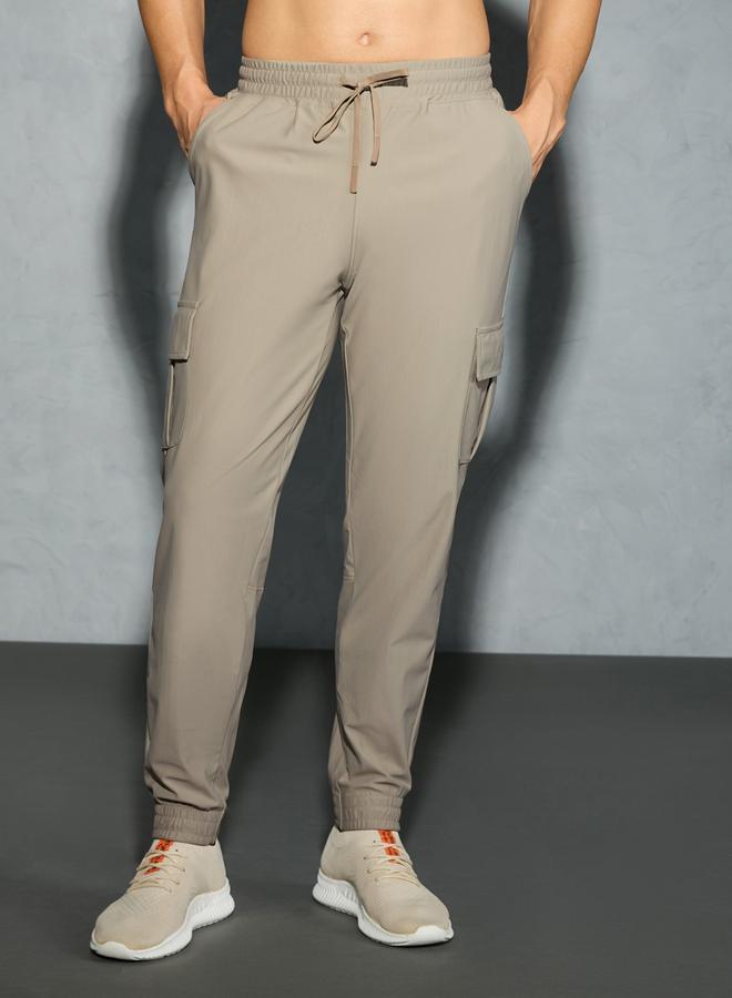 تكنوسبورت بنطلون رياضي كارغو تكنوسبورت بقصة عادية ورباط - Image 5