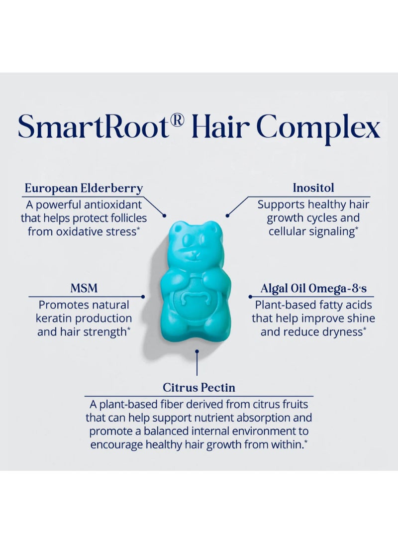 SugarbearPRO 35-Gummies Hair Vegan Vitamin Gummies - 2 Month Supply Pack Of 2 - Image 3