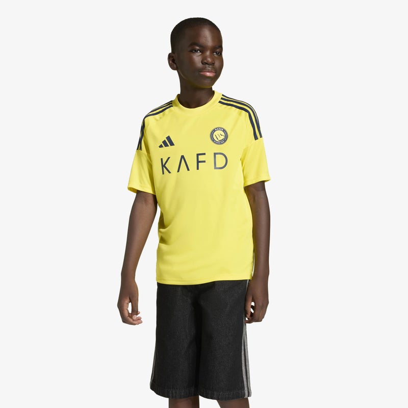 Adidas Al Nassr FC 2025/2026 Home Fan Jersey Kids - Image 3