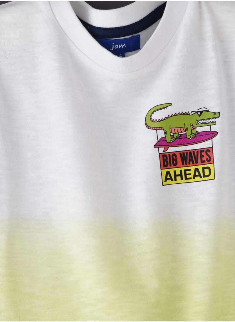 JAM - Playful Prints & Comfy Cotton: Boys' Short-Sleeve Tees for Spring & Summer - Image 1