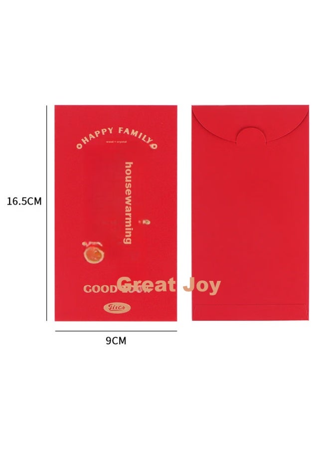 Extreme Space Jidu Kongjian, 10 Housewarming Red Envelopes, Complete Set Of Housewarming Gifts, Moving Gift, Lucky Money Envelope, Warm Home Red Envelope, Moving-in Blessing - Image 2