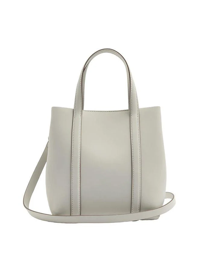 Parfois Tote Bag With Soft Texture With Crossbody