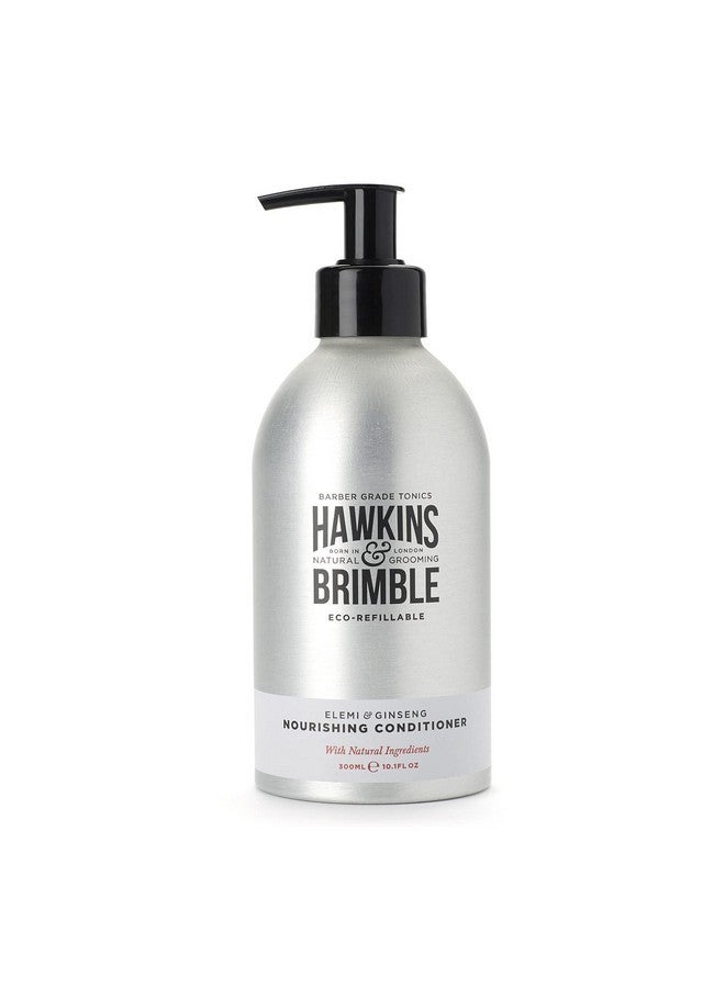 Hawkins & Brimble Conditioner Eco-Refillable Bottle - 300ml For Men Hydrating Naturally Fragranced | Reusable Bottle for Life Eco Friendly (Hair Conditioner Eco Refill) - Image 1