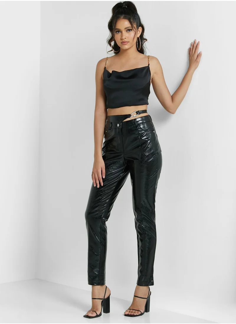 kaiia High Waist Pants