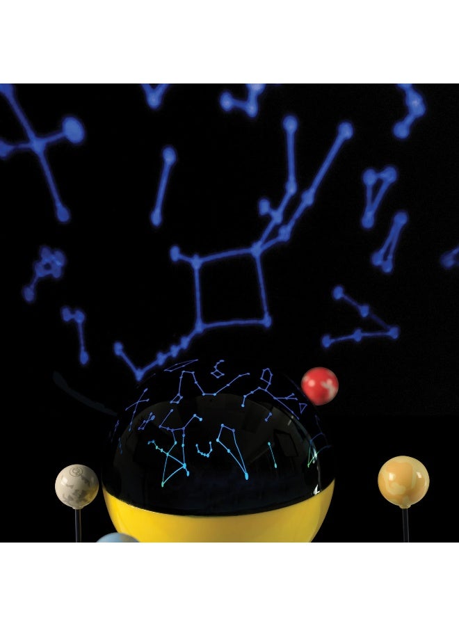 Learning Resources Geosafari Motorised Solar System, Interactive Rotating & Revolving Model With Light-Up Sun & Star Projector, Includes Multilingual Activity Guide, For Kids Ages 8+ - Image 5